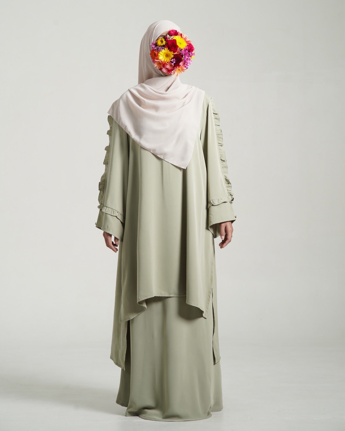 Image of Eshaluna Tunik + Skirt One Set Melayu